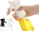 Kitchen Olive Oil Sprayer, 210ml, Olive Oil Spray Bottle for Cooking, BBQ, Baking, Grilling, Salad - White - Langray MM006197 9041180910438