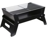 Lifcausal - Charcoal Grill Portable Folding Stainless Steel Cooking Grate Tabletop Charcoal Barbecue Grill for Outdoor Camping Tailgating Traveling HM5285 4502190950784