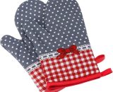 Echoo - 1 Pair Oven Gloves, Heat Resistant Oven Gloves, Non-Slip Insulated Gloves for Grilling, Cooking, Bak LIU-0083 8473091035107