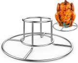 Beercan Chicken Rack, Stainless Steel Chicken Stand for Smoker and Grill BAYUK-12461