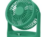 Air Circulator Fan Small Quiet Desk Fan 110 Degree Tilt Removeable Grille for Easy Maintenance 3 Speed Cooling Fan Personal Table Fan for Office Home H41522GR 772672593240