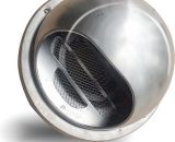 Stainless Steel Air Vent Round Grille Ventilation Cover Wall Vent Outlet 100mm (1 PC) CUK07620 9093563217405
