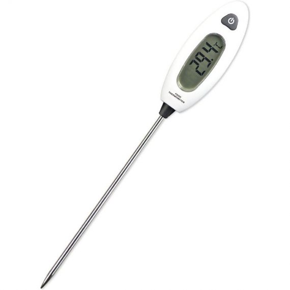 Cooking Thermometer Kitchen Thermometer Meat Thermometer Ultra-Long Instant Reading Probe with ° c / ° f Button - Grill, bbq, Steak, Candy, Milk, RBD017763myl 9784267176302