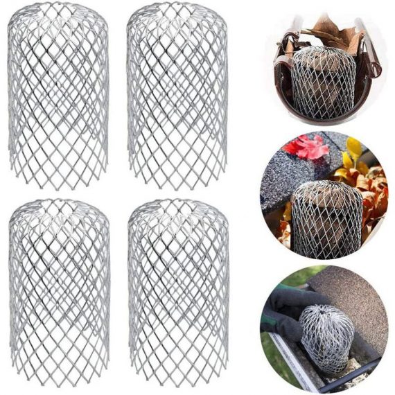 7 Pieces Aluminum Gutter Filters Grille Gutter Protection Metal Gutter Protector Gutter Protection Sheets for House, Eaves, Ditch, Sewer RBD017316myl 9784267171833