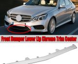 W212 Chrome Car Front Bumper Lower Lip Splitter Grille Trim For Mercedes For Benz E-Class W212 E200 E220 E250 E300 E350 2014-16 AGTB44944 9137780105173