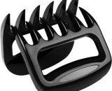 Perle Rare - Pulled Pork bbq Claws, Strong Meat Grinding Tongs, Smoker Grill, Smoked bbq Accessories (Black) RBD024385yyw 9383853055214