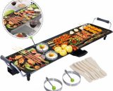 Electric Teppanyaki Table Top Grill Griddle bbq Hot Plate gEP23669 6085650731348