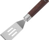 Betterlifegb - Barbecue Spatula, BR-Vie Stainless Steel Metal Spatula, Slotted Grilling Spatula Heavy Duty Griddle Scraper with Long Handle, BETGB018498 9466991853123