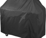 Perle Rare - bbq Cover Heavy Duty Tarpaulin Gas bbq Grill Cover with Storage Bag Waterproof Grill Cover Anti Wind, uv, Water, Dust, Snow(147 x 61 x YBD012161WJY 9349843158228