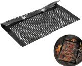 Monly - Grill Bag Non-Stick bbq Grill Mesh Bag with Snap Buttons and Reusable Easy to Clean High Temperature Resistant Grill Mesh Bag for Outdoor SZUK-4028 4391570212129