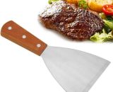 Barbecue spatula for grilling meat, teppanyaki grill burgers and cleaning a grill plate steak SZ-1393 8501856788057