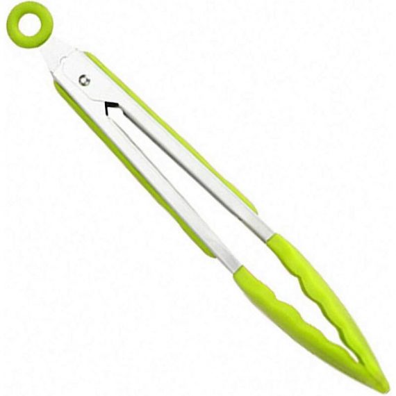 7inch Silicone Kitchen Tongs Baking Tongs For Barbecue Cooking Salad Grilling Frying Mano-ZQUKKF-0215 6273996063326