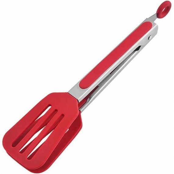 26.5cm Silicone Kitchen Tongs, Stainless Steel Handles, Anti-Scald Grill, Bread, Steak Tongs kartlvssi1143080 7336653711394