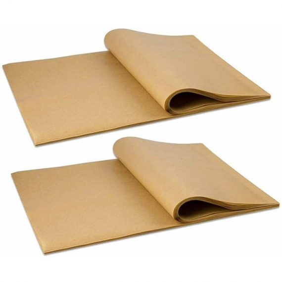 100 pre-cut non-stick parchment paper sheets for grilling, steaming, separating patties, etc.，3040cm（primary color） PYP-10282 7374735658564