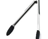 Echoo - 12 inch kitchen tongs, bread tongs, grill tongs, high-quality food tongs made of stainless steel wit TRS-1758